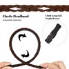 Amabro 6 Pcs Braided Headbands for Women, Non Slip Thin