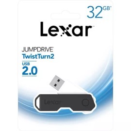 Lexar 32GB Jumpdrive TwistTurn2 USB FLASH DRIVE MEMORY STICK PEN THUMB STORAGE