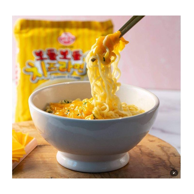 [OTTOGI] Cheese Ramen, KOREAN STYLE INSTANT NOODLE, Rich flavor with