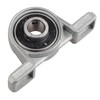 Jopto 2Pcs Bearing KP08 Pillow Block 8mm Zinc Alloy Auto