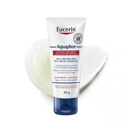 EUCERIN Aquaphor Multipurpose Healing Ointment for Extremely Dry, Cracked Skin (50g), Moisturizing Ointment and Hand Cream for Use After Hand Sanitizer or Hand Soap