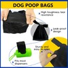 Dog Poop Bags with Handles - 240 Count, with Dispenser