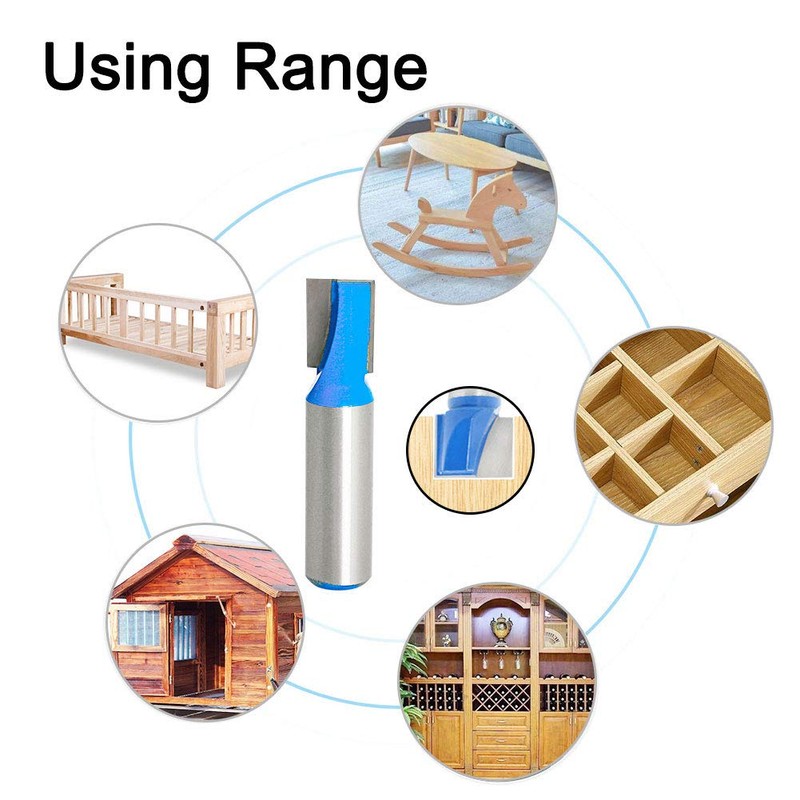 Aopin 3/4" Diameter Router Bit, 1/2" Shank, Router Bit, Spoil