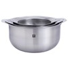ZWILLING Prep 6-pc Brushed Stainless Steels Nesting Bowls & Strainers