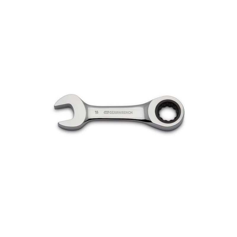 GEARWRENCH 10Pz Juego de Llaves Cortas Combinadas con Matraca MET