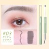 BIHADA Eyebrow Pencil, Eyebrow Dyed, Eyebrow 2 in 1, Three-dimensional
