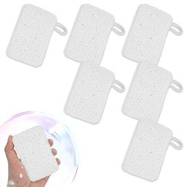 Loofah Washing Up Sponge, Pack of 6 Washing Up Sponge, Sustainable, Natural Loofah Kitchen Sponges, Washer, Kitchen Sponges, Biodegradable Natural Sponge, Environmentally Friendly Cleaning Sponge