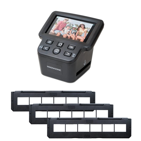 Magnasonic 24MP Film Scanner with 5'' Display and 35mm Negative
