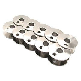 CKPSMS brand - #203470 STEEL BOBBINS FIT FOR CONSEW 225 226RB 227 SINGER 111W 212W JUKI LU-562 + (10PCS)
