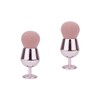 FOMIYES 2pcs Blush Foundation Makeup Brush Cosmetics Brush Tool Cream