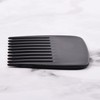 AOVNA 1 Pack Streaker Combs Black Wide Teeth Comb Detangling
