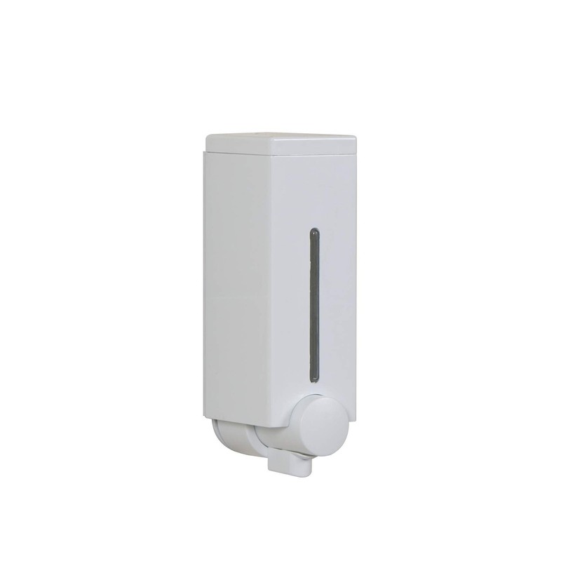 Croydex Slim Line Wall Mounted Soap Dispenser, White, One Size