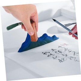 Gadpiparty Chinese Seal Stamp for Calligraphy DIY Crafts Blank Wood Stamping Tool with Tassel Decoration for Art Supply Personal Stamps for All Skill Levels