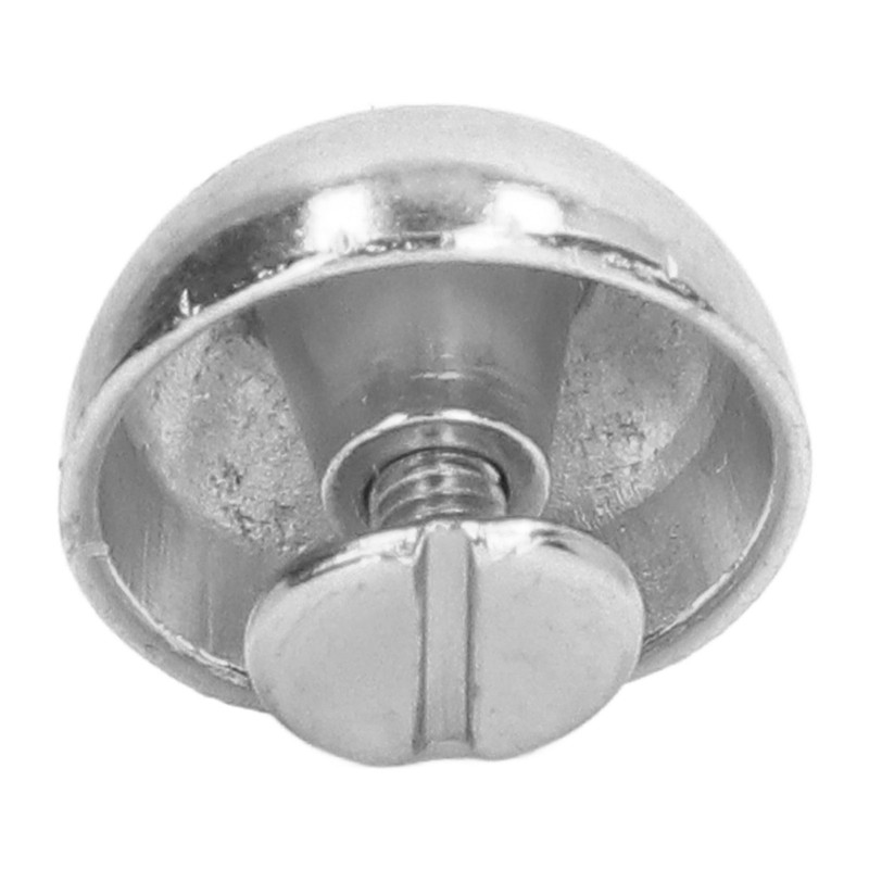 100 Set Round Head Stud 15mm Plated Alloy High Hardness