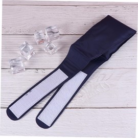 LALAFINA 3pcs Reusable Gel Wrap Cold Pack for Injuries Ice Pack with Sticky Strap for Headaches Swelling Relief Safe and Leakproof Design for Home Use