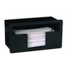 Dispense-Rite FMTS-1BT Built-in Standard Wrapped Straw Organizer, Black Polystyrene, 6-1/4"