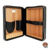 Angelo Travel Humidor Black Leather 4 Cigars