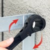 WEDO 24mm Scaffold Podger Ratchet Wrench, One Side Socket Wrench,