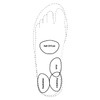 Adhesive Gel Ramp for Overpronation, Supination, Arch Support or Metatarsals