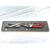 Colorado 4PCS Gloss Black Door Rear Colorado Red ZR2 Emblems