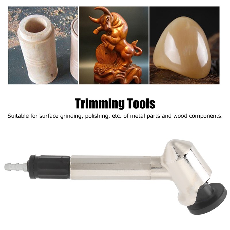 Mini Pneumatic Polishing Machine Elbow Trimming Grinding Pen Adjustable Speed