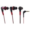 オーディオテクニカ SOLID BASS インナーイヤーヘッドホン レッド ATH-CKS770 RD