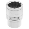 Draper 32777 3/8-Inch Square Drive 12-Point Hi-Torq Metric Socket, 14mm
