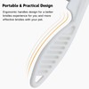Stainless Steel Rounded Teeth Grooming Comb for Small Pets -