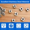 Akamino 100 Pack 1/4"-20 T-nut, 304 Stainless Steel Threaded Insert,