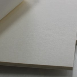 [100 Sheets] Sesun-ji/White Hanji A4 Xuan Paper with Bamboo Screen Marks for Calligraphy, Drawing, Copy Printing/Korean Traditional Mulberry Paper / 8.3x11.7 inch, 60gsm