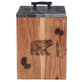 Park Designs Rustic Wood Canister - Large