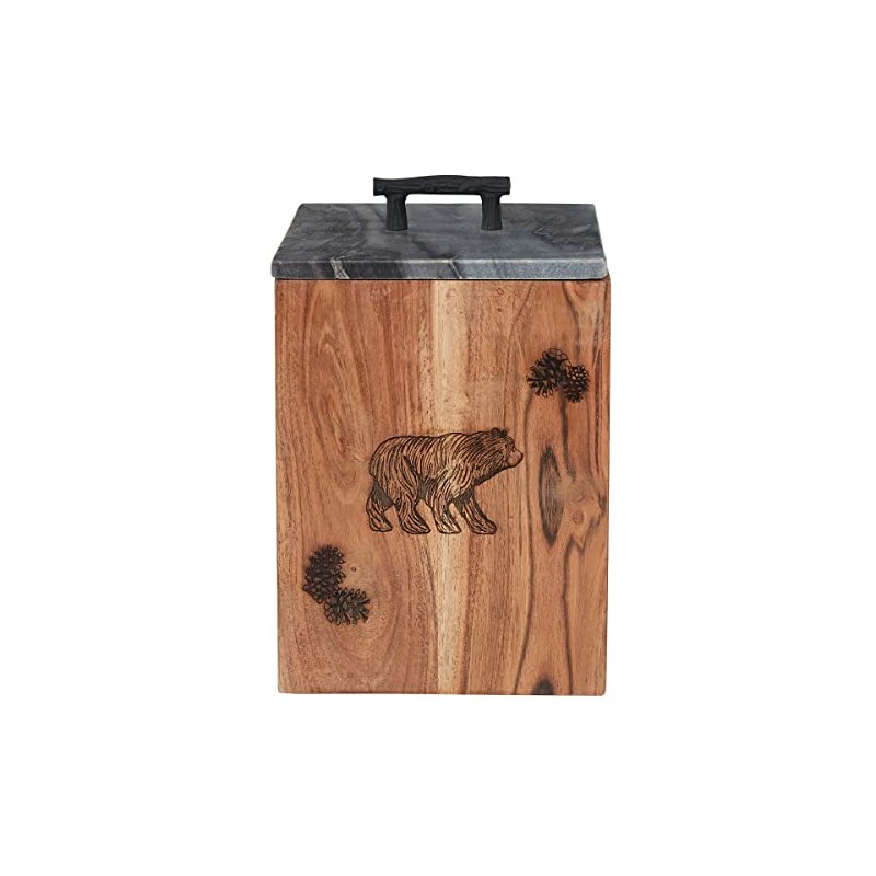 Park Designs Rustic Wood Canister - Large