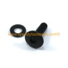 Speedy Fasteners Black Aluminium Motorcycle Wind Screen Windshield Bolts Washers