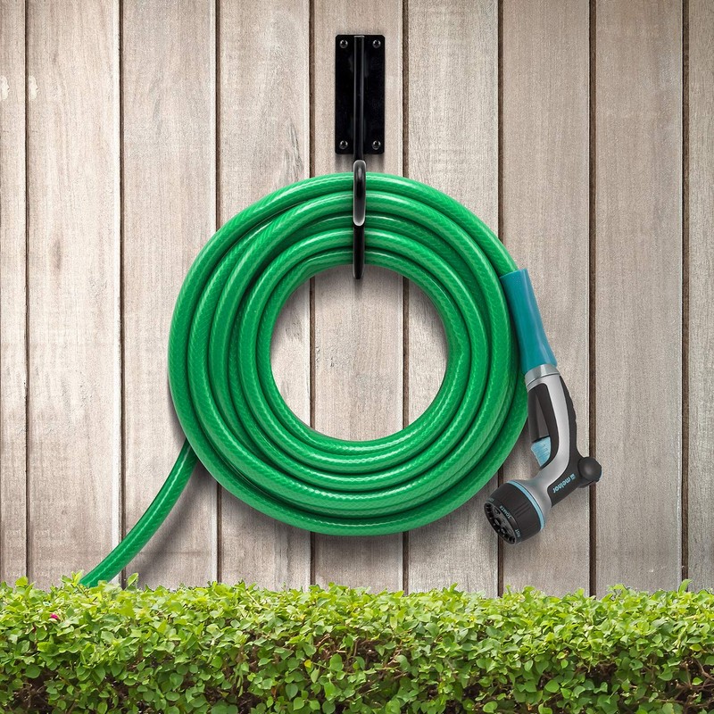 Sorbus Garden Hose Holder Hook, Wall Mounted Hose Reel Water