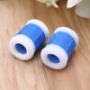 Puco 10pcs Plastic Mini Crochet Knitting Needle Row Counter Round