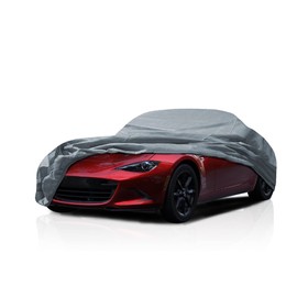 5 Layer Car Cover for Mazda MX-5 Miata 2006-2024 Coupe Convertible 2-Door, Semi Custom Fit Full Coverage Pollution, Dust, Sun, Snow, Rain, Hail All Weather Protection, Breathable