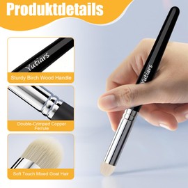 14 Miniature Drybrush Brush Set, Dry Brush Drybrush Set, DryBrush Brush, Dry Brush & Fine Detailing Brush for Miniature Painting and Model Watercolours, for Model Making Citadel Warhammer 40k