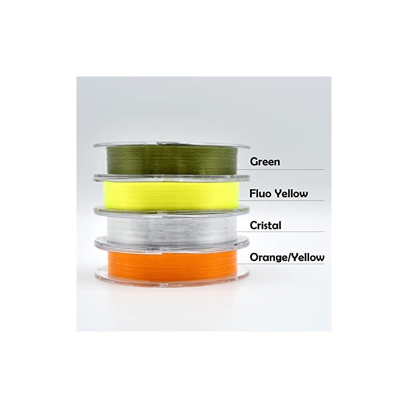 Sbirulino® Fluorocarbon Coating Trout Fishing Line 150-500-1000m Diameter 0.12 to