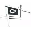 Masonic Master Mason Square & Compass G Symbol Cut Out