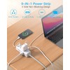 Power Bar, 6 Widely Outlets with 3 USB Ports (1