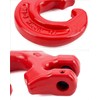 QWORK Chain Hook, 2 Pack 5/16" Logging Chain Choker Hook,