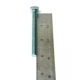 Accurate (25) 5/16-18X3 Square Head Machine Bolt Screw Extra Long Full Thread Zinc 5/16x3