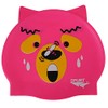 Spurt Kinder 100% Silikon Schwimmkappe Badekappe Badehaube Schwimmhaube Stoffhaube Haube