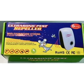 Pest Reject 6Pest Reject Pro Ultrasonic Repeller Home Bed Bug Mites Spider Defender Roaches
