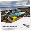 ORFOFE 1Set Heavy Duty Straps for Hot Tub Covers Secure