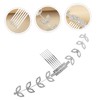 COLLBATH Adjustable Rhinestone Mask Strap Adjuster Ear Hook Holder for