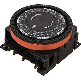 Timer, Diehl, SPST, Panel Mount, 230v, 20A, 7day