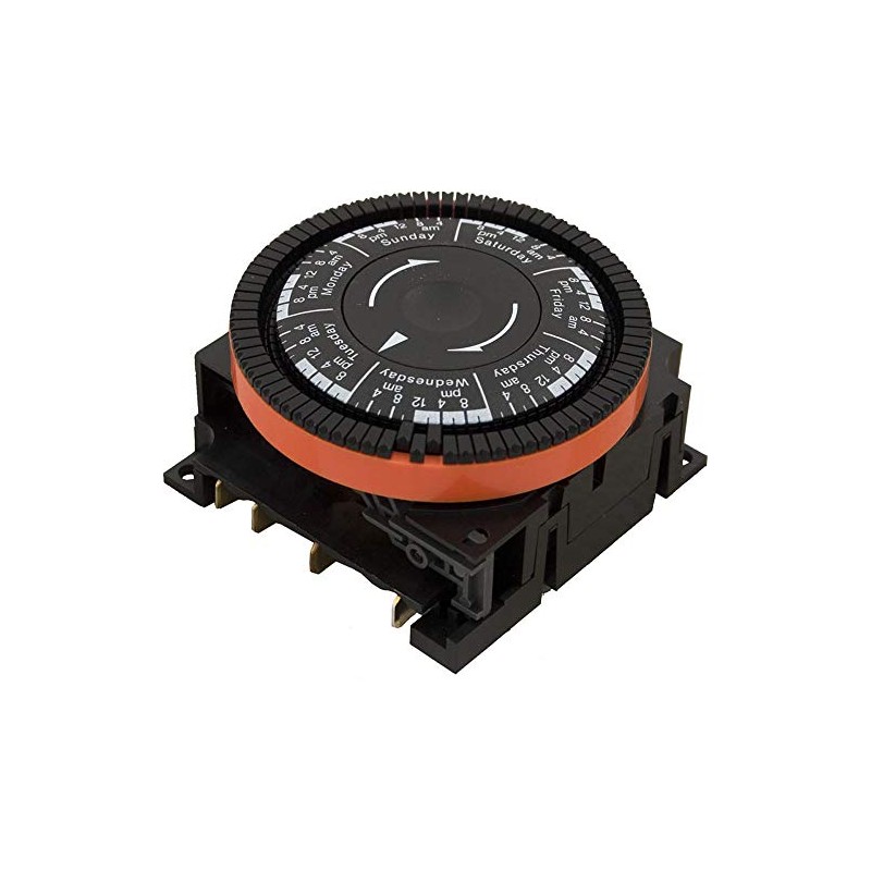 Timer, Diehl, SPST, Panel Mount, 230v, 20A, 7day