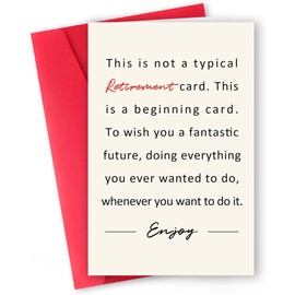 Wonninek Funny Retirement Cards for Him Her Farewell Gifts for Coworkers Boss Leaving Card Retiring Card for Women Men Happy Good Luck Card Congratulations On Leaving Your Job Card