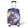 Mumeson 3D Wolf Luggage Cover Waterproof Anti Dust Suitcase Sleeve